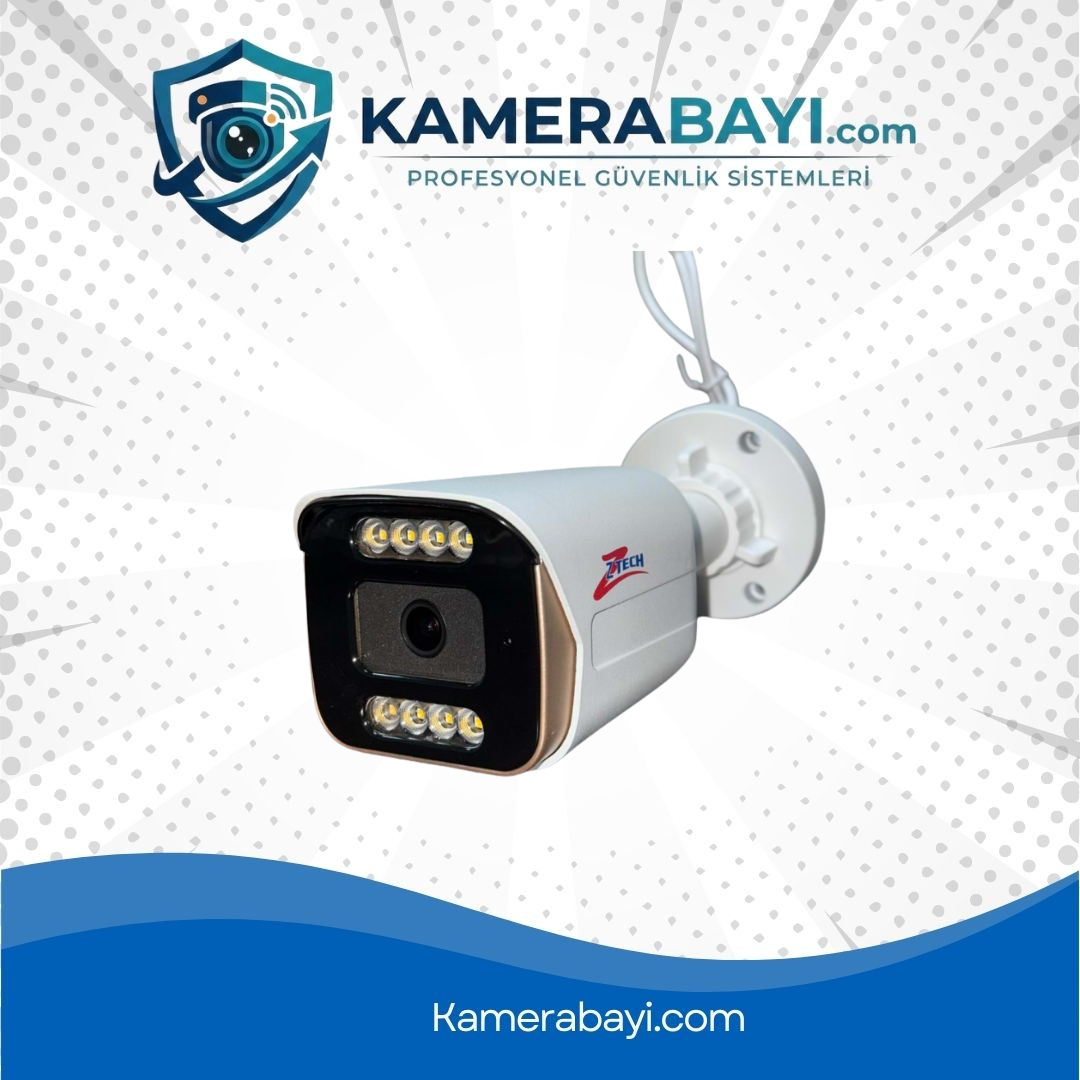ZTECH ZR-2027 AHD 3.6MM 8 ARRAY WARMLED METAL KAMERA
