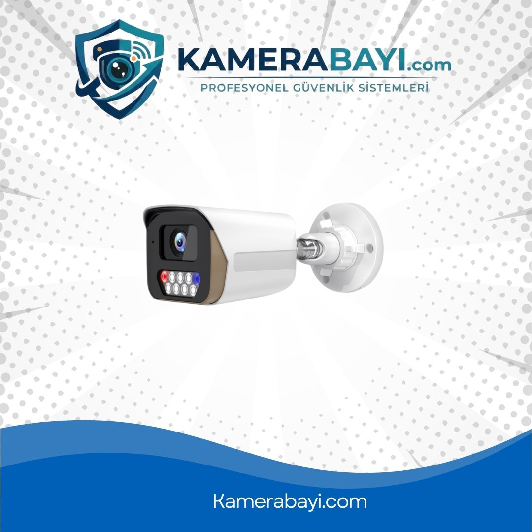 O-KAM-3036 5MP 9 WARMLED ÇAKAR DUALLED IP BULLET METAL KAMERA