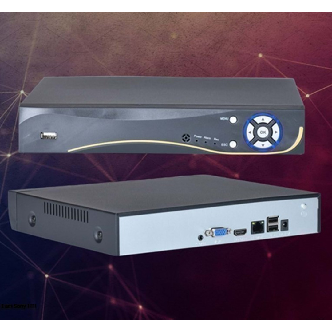 ZTECH 32 KANAL 8MP 4K NVR ZR-532 5MP H265+