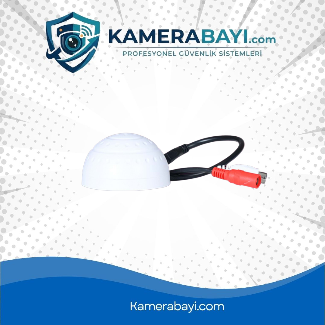 DOME KAMERA MİKROFONU KUTULU