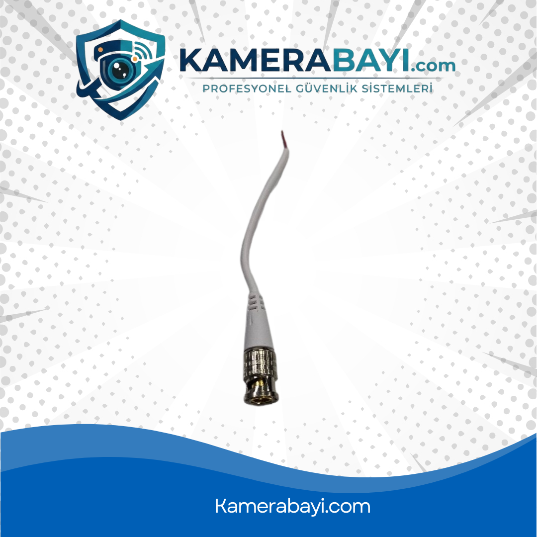 Tekli Kablolu BNC Konnektör Kamera Bağlantı Kablosu