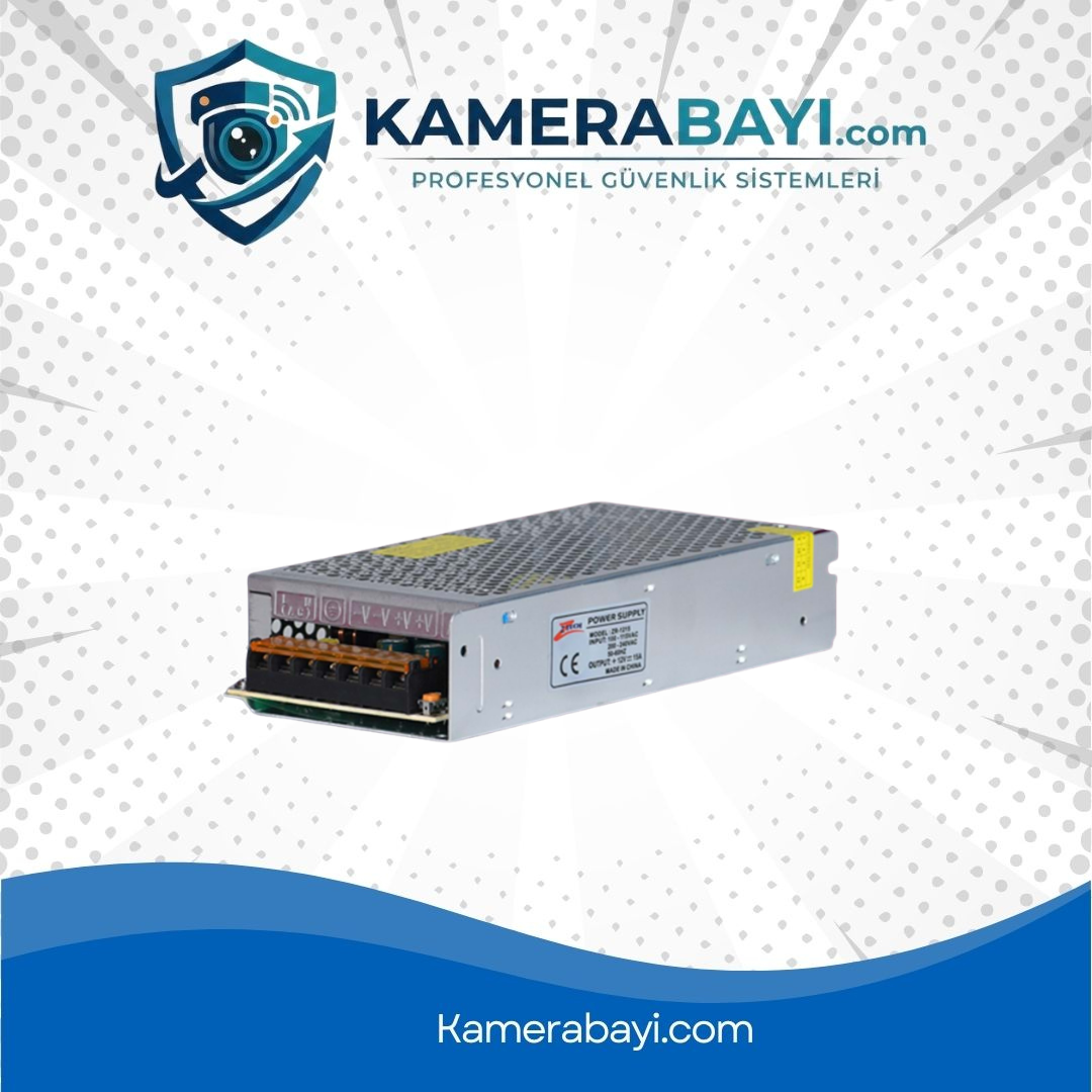 ZTECH ZR-1230 CCTV Power Supply 12V 30A Kamera Güç Kaynağı