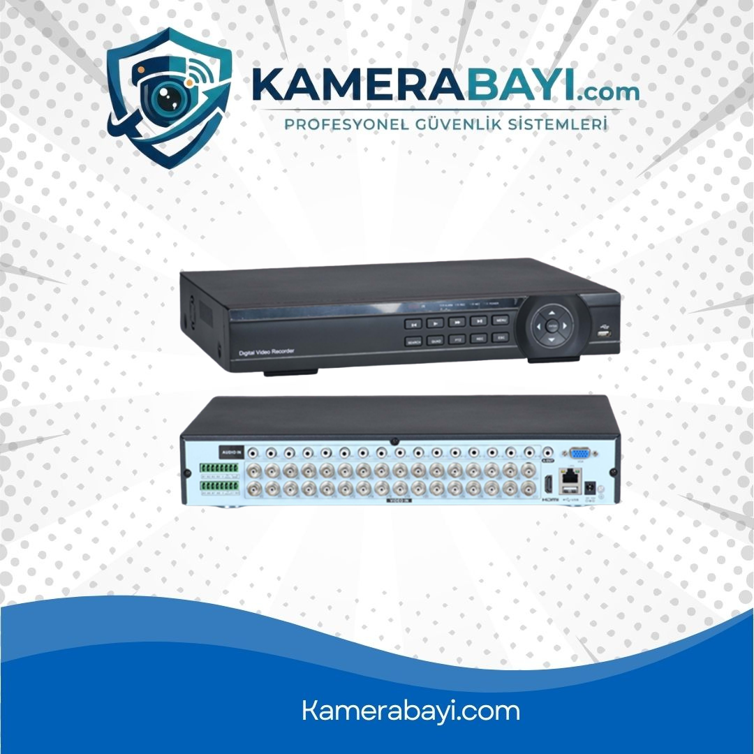 ZTECH ZR-732 32CH 5MP DVR KAYIT CİHAZI H265+ 