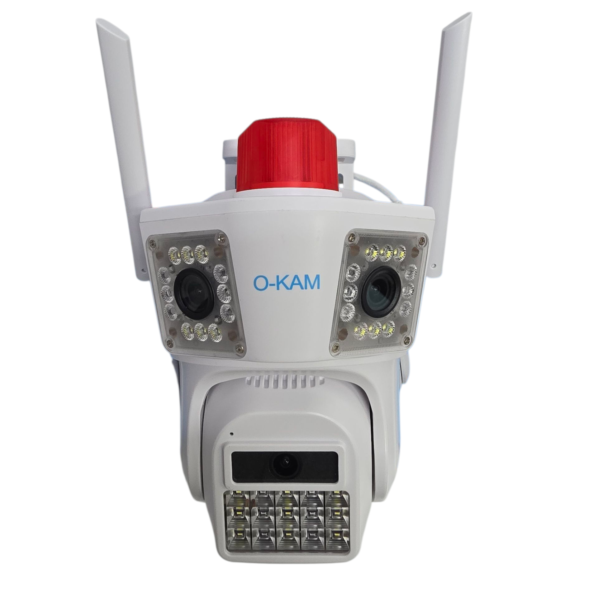 O-KAM 3033 6MP 3 Lens WiFi PTZ Kamera (Kablosuz Akıllı Güvenlik Kamerası)