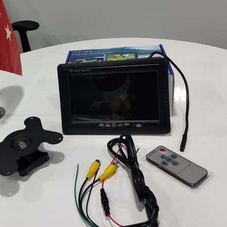 ZTECH 7" LCD VOUT ÇIKIŞLI ARAÇ MONİTÖR