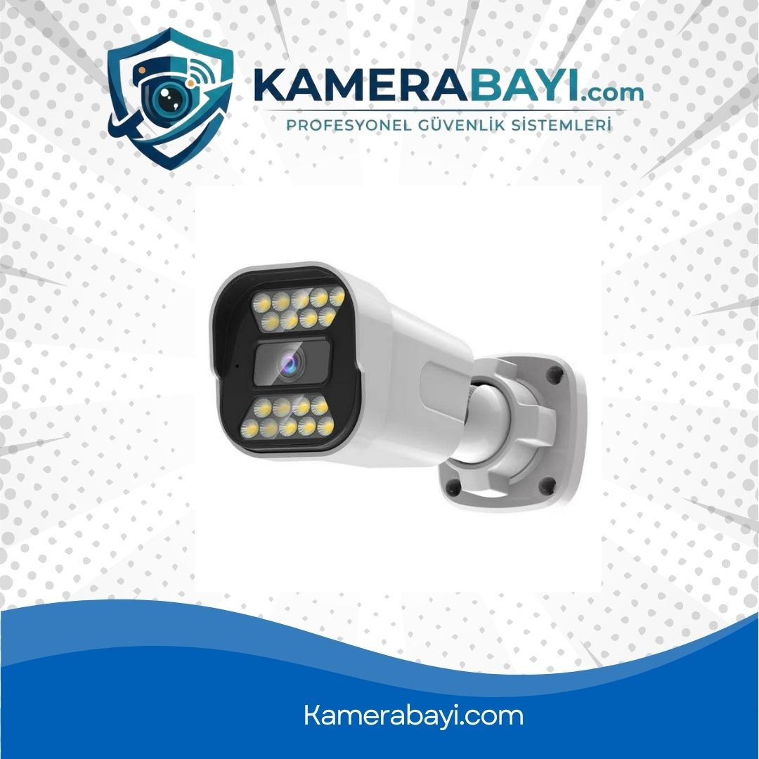 Ztech ZR-8082 5MP 2.8mm IP Bullet Kamera (Dahili Ses & PoE)